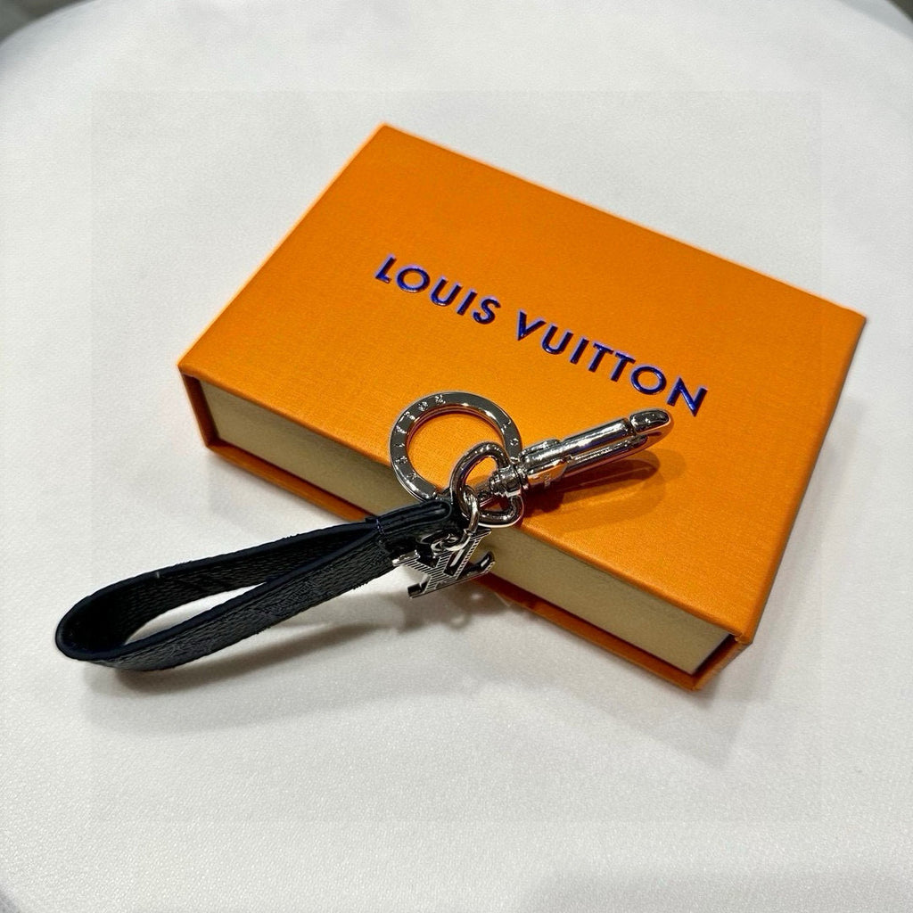 LV Monogram Leather Keychain