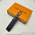 LV Monogram Leather Keychain