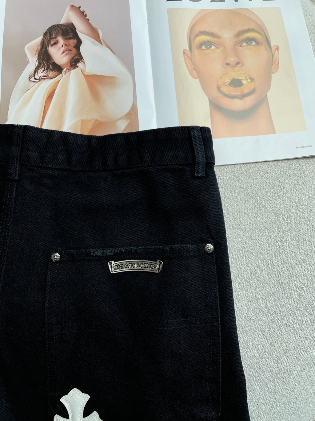 Chrome Heart Style Shorts