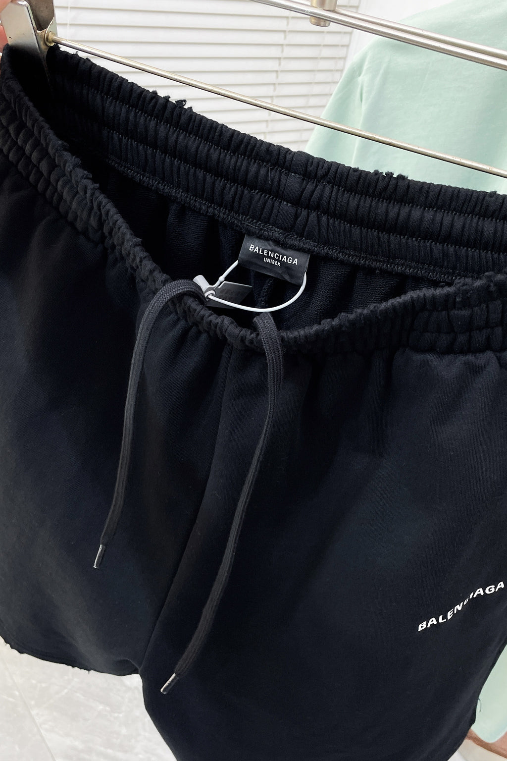 Balenciaga Black Lounge Shorts