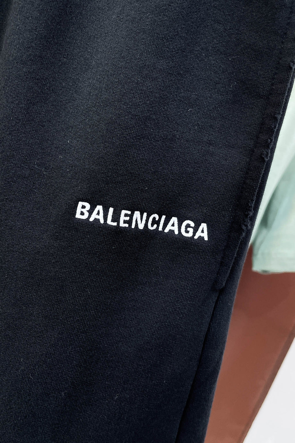Balenciaga Black Lounge Shorts