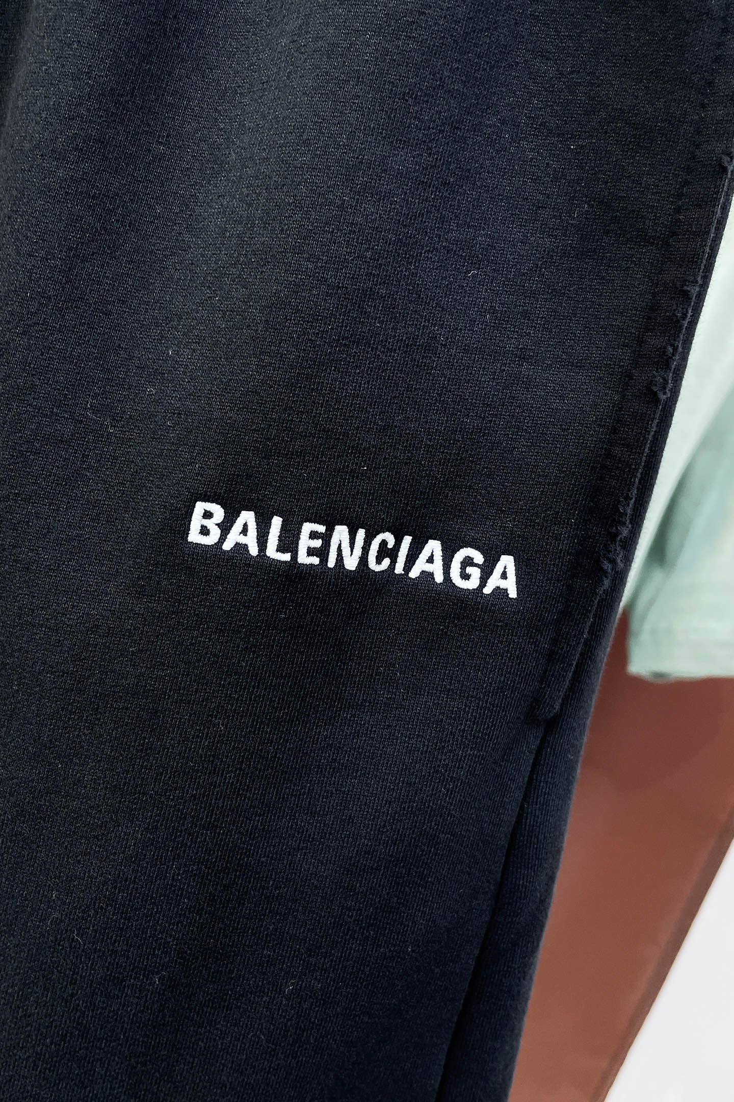 Balenciaga Black Lounge Shorts