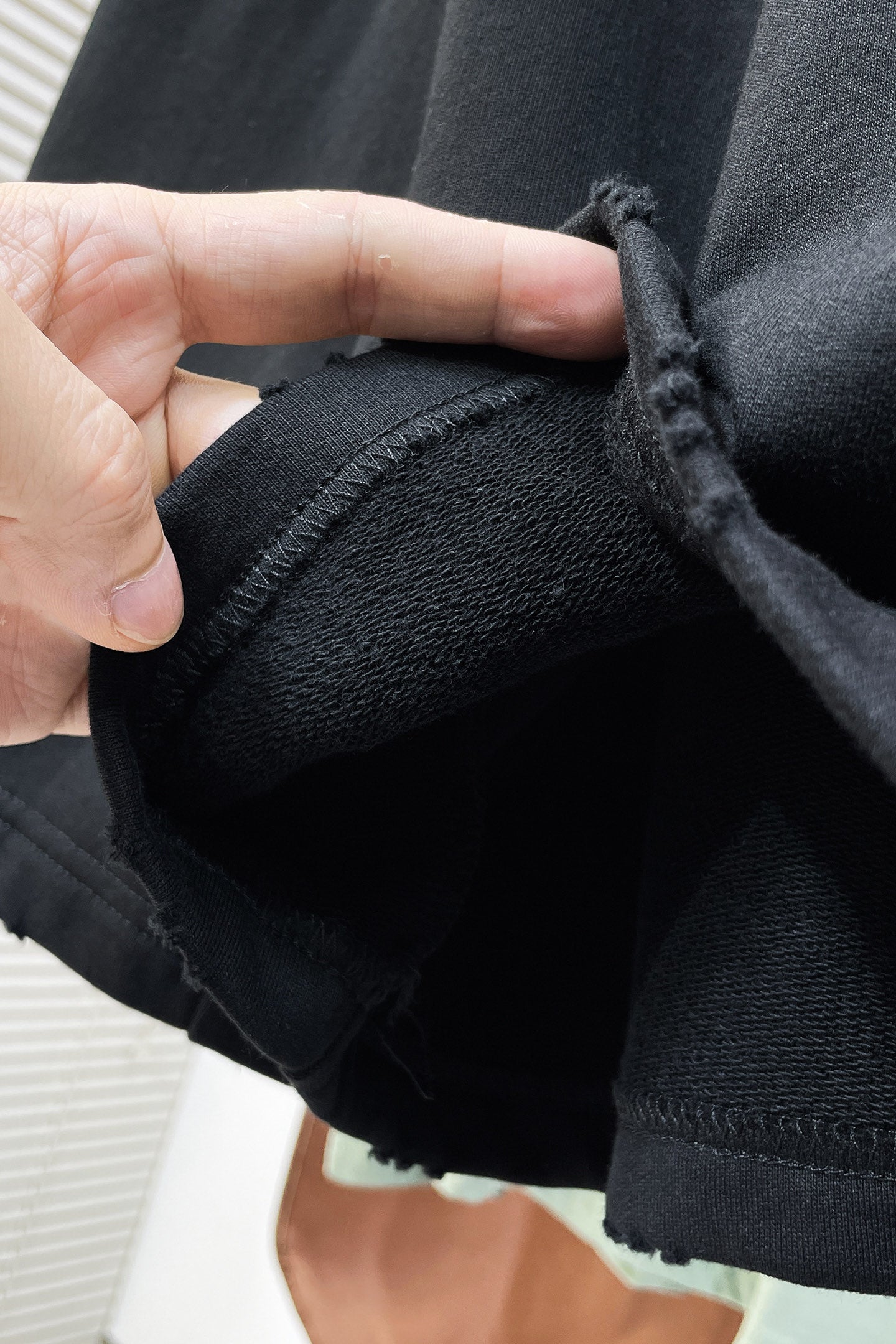 Balenciaga Black Lounge Shorts